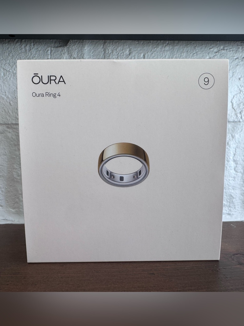 Oura Ring 4 Smart Ring in Gold and Silver Finish